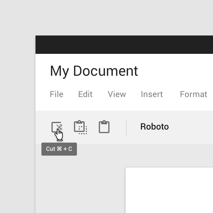 Plain tooltip example