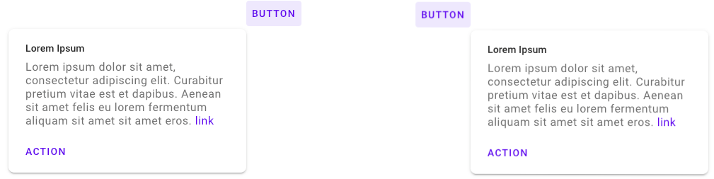 End and start alignment of rich tooltip on button in a LTR page